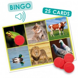Bingo sonore des animaux et de la nature