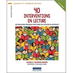 40 interventions en lecture
