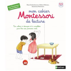 Mon cahier Montessori de lecture - 4/6 ans