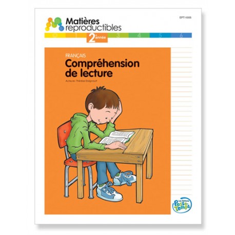 Français 2 - Compréhension de lecture Niveau CE1 Cahier 1- Fiches reproductibles