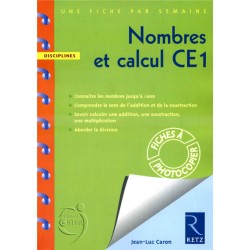 Nombres et calcul CE1